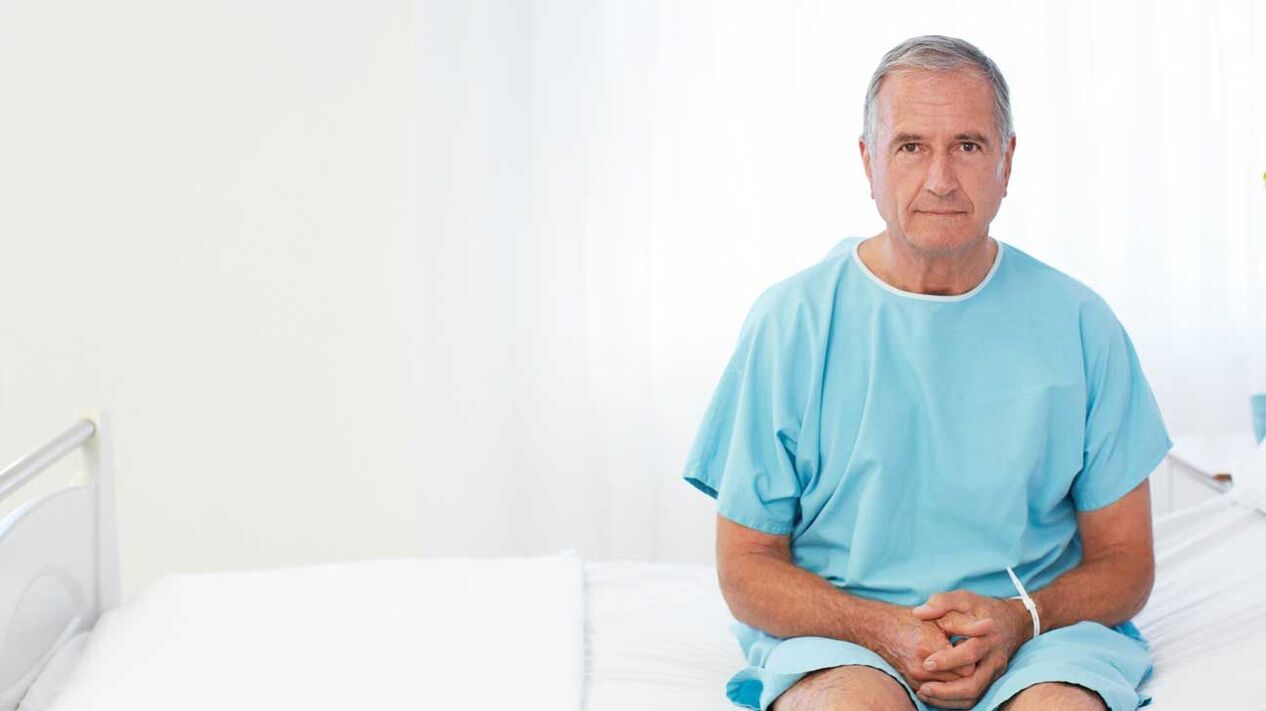Síntomas da inflamación da próstata nos homes