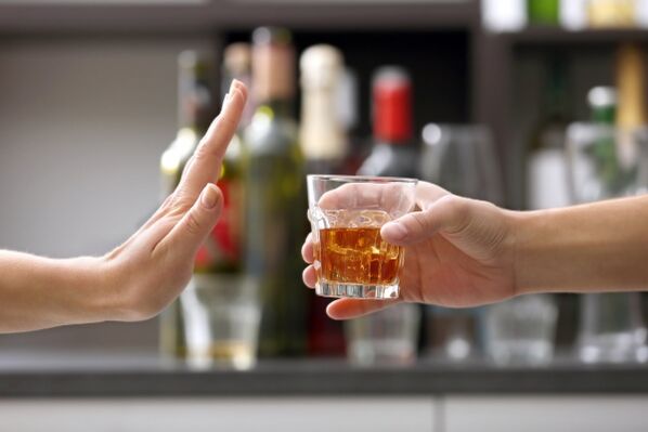 Rexeitamento do alcol para a prevención da prostatite
